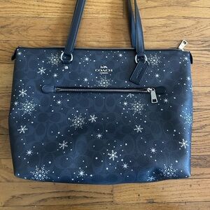 Coach Snowflake Tote